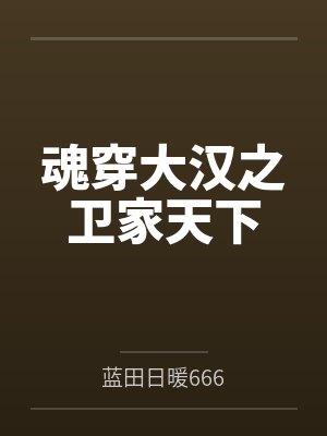 魂穿大汉之卫家天下
