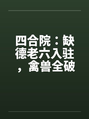 四合院缺德老六怎么进来的