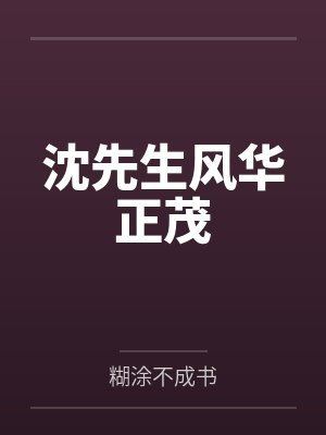 沈先生风华正茂