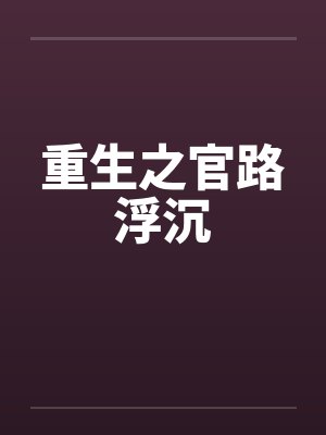 重生之官路浮沉