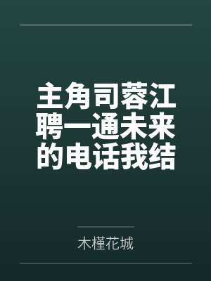 主角司蓉江聘一通未来的电话我结束十四年婚姻