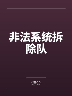 非法系统拆除队