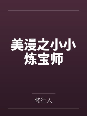 美漫之小小炼宝师